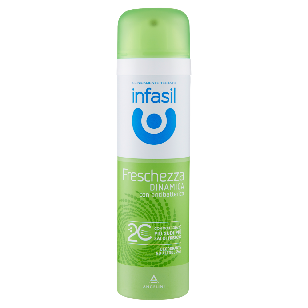 INFASIL - freschezza dinamica - deodorante spray 150 ml — confronto prezzi