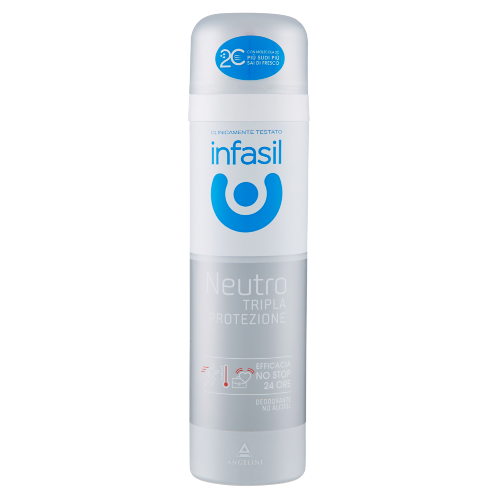 INFASIL - neutro tripla protezione - deodorante spray 150 ml — confronto prezzi