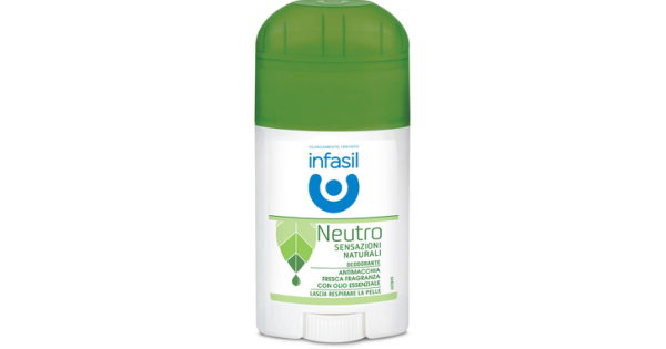 INFASIL - Neutro Sensazioni naturali - Deodorante Stick 40 ml con olio essenziale — confronto prezzi