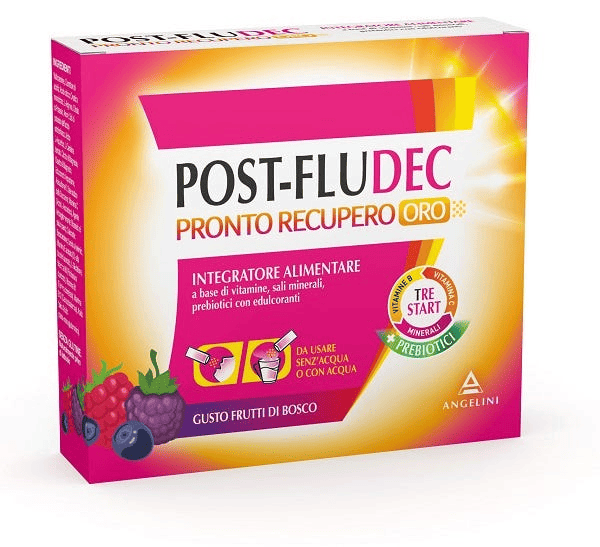 Post-Fludec Pronto Recupero Oro Frutti Di Bosco 12 Bustine — confronto prezzi