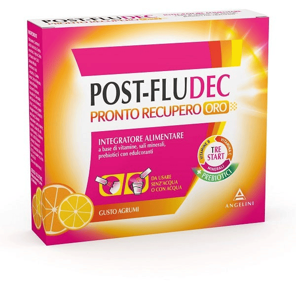Post-Fludec Pronto Recupero Oro Agrumi 12 Bustine — confronto prezzi