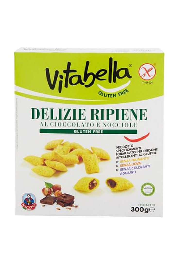 Vitabella Delizie Cioccolato E Nocciole Senza Glutine 300 Grammi