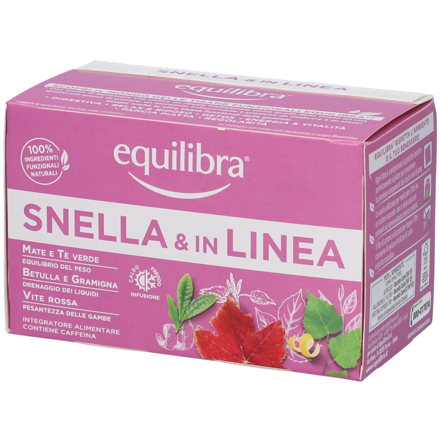 Equilibra Tisana Snella & In Linea 15 Filtri — confronto prezzi