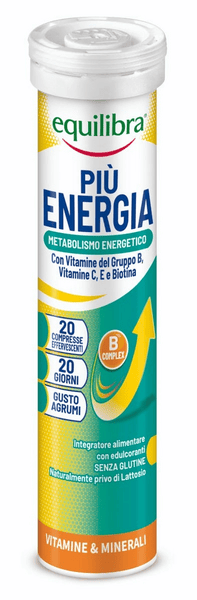Equilibra Più Energia Integratore Vitaminico 20 Compresse Effervescenti