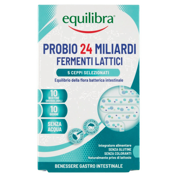 Probio 24 Miliardi Di Fermenti 10 Bustine Orosolubili