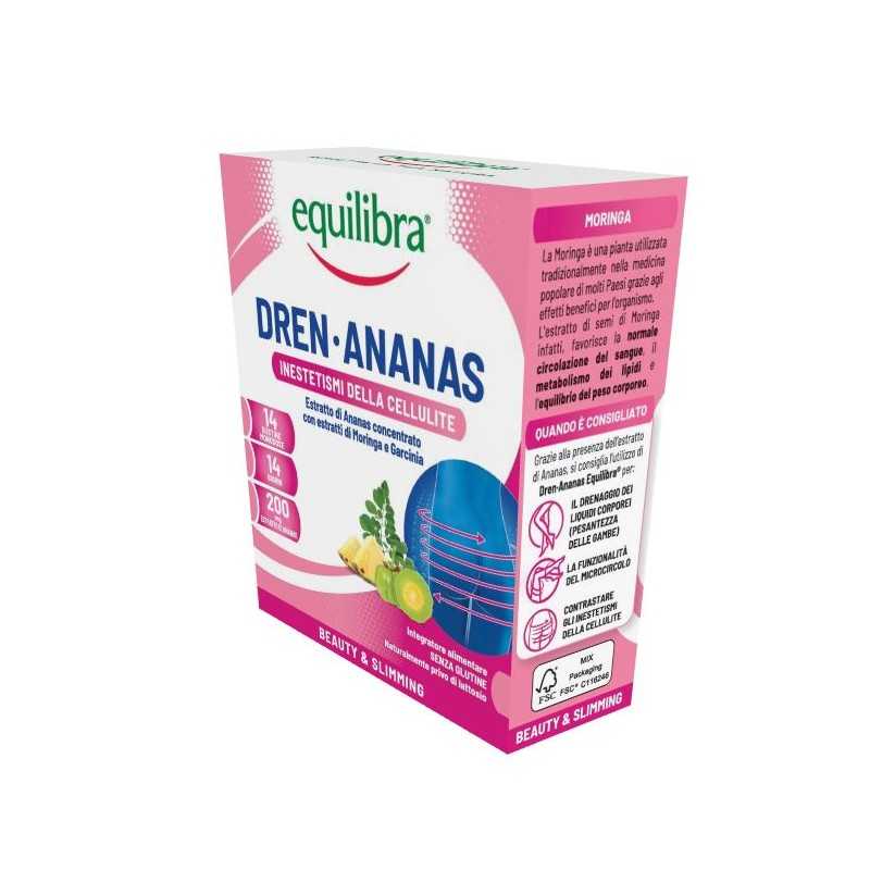 Equilibra dren-ananas 14 bustine — confronto prezzi