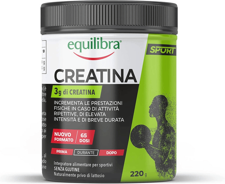 Equilibra Creatina Integratore Energia per Sportivi a Base di Creatina 220 g — confronto prezzi