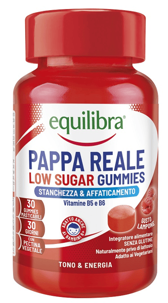 Equilibra Pappa Reale Low Sugar Integratore Stanchezza e Affaticamento Gusto Lampone 30 Gummies — confronto prezzi