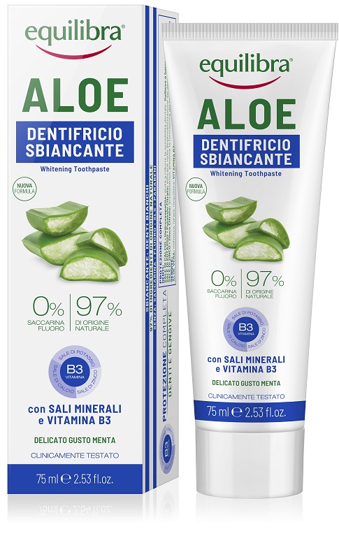 Equilibra Aloe Dentifricio Sbiancante 75 ml