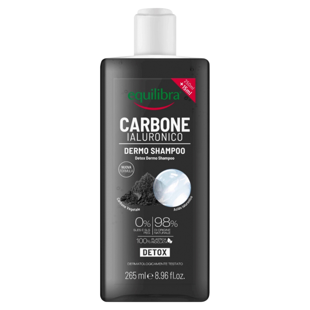 Equilibra® Carbone Ialuronico Dermo Shampoo 265 ml