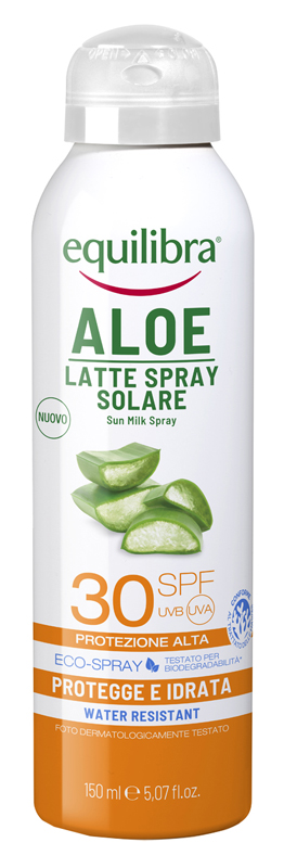 Equilibra Aloe Latte Spray Solare Spf30 150ml