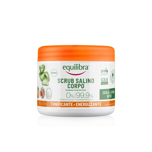 Equilibra scrub salino tonificante energizzante 600 g