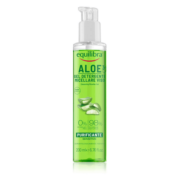 Equilibra Aloe Gel Detergente Micellare Viso 200 ml