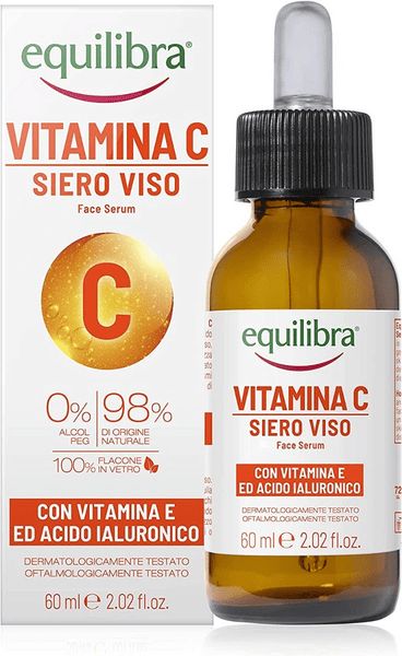 Equilibra Siero Viso Vitamina C Azione Illuminante per Pelli Sensibili 60 ml