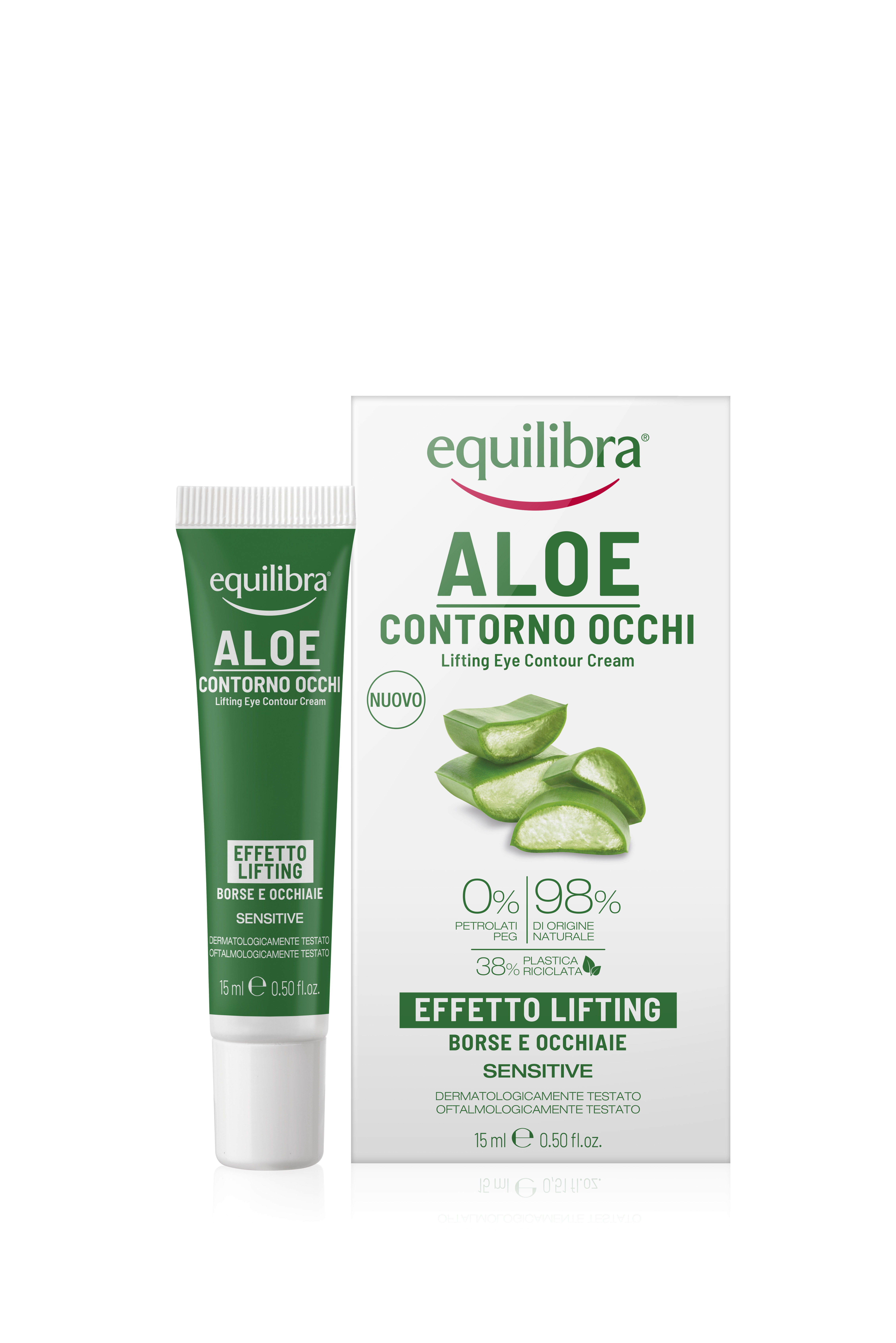 Equilibra Aloe Contorno Occhi Effetto Lifting Borse Occhiaie 15ml