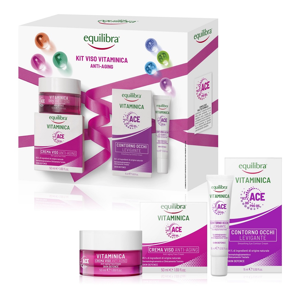 Equilibra Vitaminica Cofanetto Viso Vitaminica Anti-aging