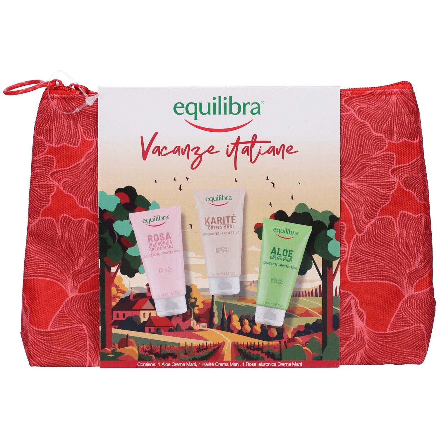 Equilibra Set Crema Mani Vacanze Italiane con Pochette in Omaggio 320 g — confronto prezzi
