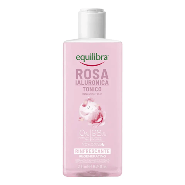 Equilibra Rosa Ialuronica Tonico Viso Rinfrescante 200 ml