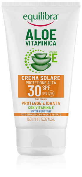 Equilibra Aloe Vitaminica 150 ml Crema Solare SPF 30 Idratante