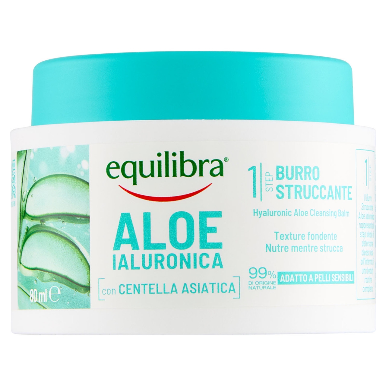 Equilibra Aloe Ialuronica Burro Struccante Viso Idratante 80ml — confronto prezzi