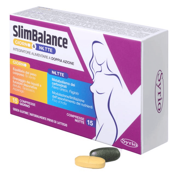 Syrio SlimBalance GIORNO & NOTTE 34,5 g Compresse — confronto prezzi