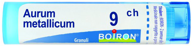 Boiron Aurum Metallicum 9 CH Rimedio omeopatico in granuliper la depressione lieve e l'affaticamento, 4g — confronto prezzi
