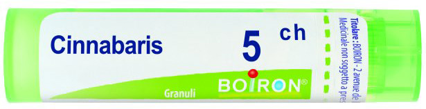 Boiron Cinnabaris 5CH Granuli Omeopatici, 4g — confronto prezzi