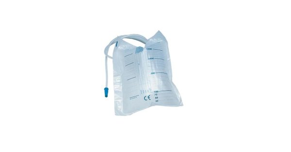 Farmac Zabban Sacca Raccolta Urina Letto 2L Tubo 130cm con Scarico Non Sterile