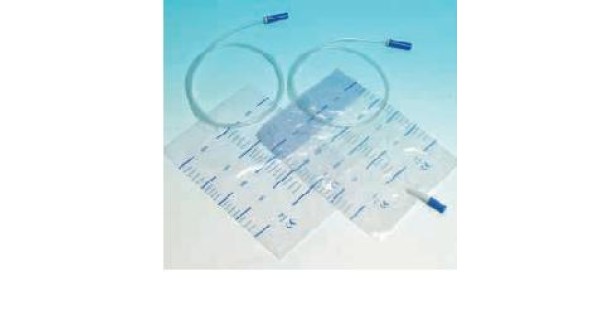 Sacca Raccolta Urina Da Letto In Pvc Non Sterile Volume 2 Litri Tubo Lunghezza 90 Cm 30 Pezzi pz Bustina