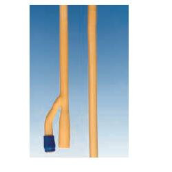 Catetere Foley CH20 Punta Chiusa 2 Vie Fori Laterali in Lattice Ricoperto di Silicone 1 pz