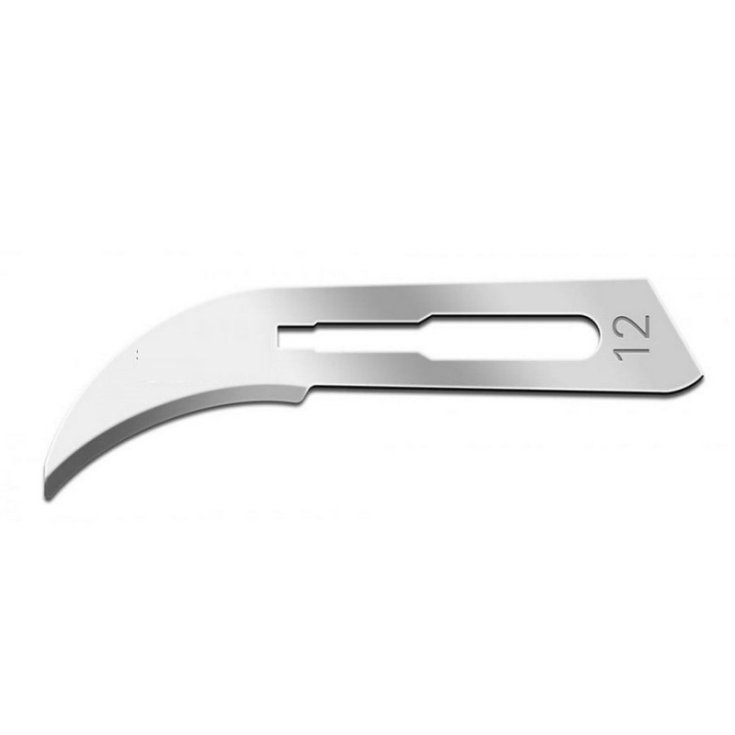 Farmac-zabban Lame Bisturi Sterile Inox Figura 12 100 Pezzi