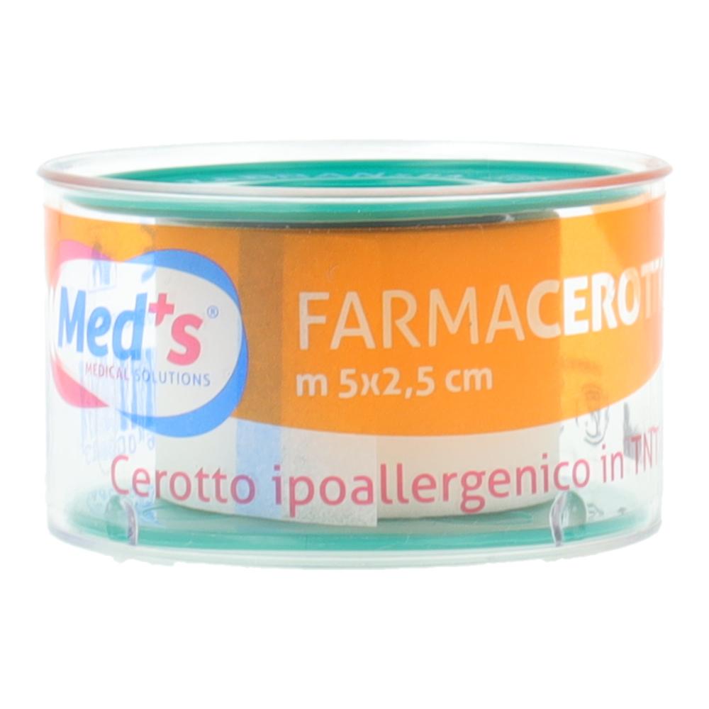 Med's Cerotto TNT Bianco In Rocchetto 5 m x 2,50 cm