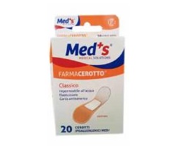 Med's Farmacerotto - Cerotto Strips Poliuretano Classico Formato Medio, 20 Pezzi — confronto prezzi