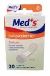 Cerotto Meds Strip Delicato Tessuto Non Medio 20 Pezzi pz — confronto prezzi