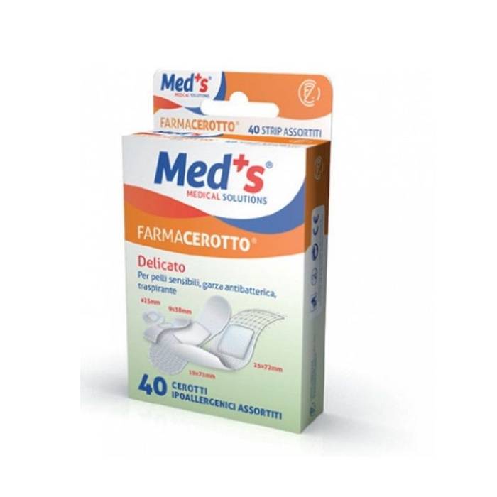 Cerotto Meds Strip Delicato Tessuto Non Assortiti 40 Pezzi pz — confronto prezzi