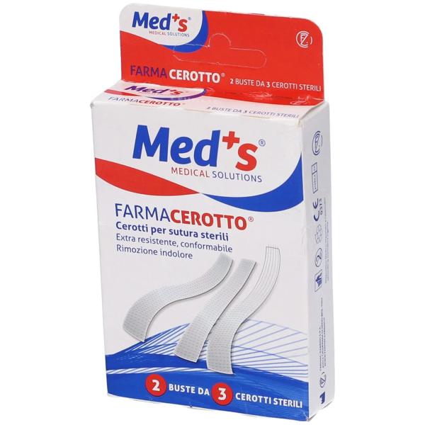 Med's Cerotti Sutura Cutanea Piccole Ferite 4 x 76 mm