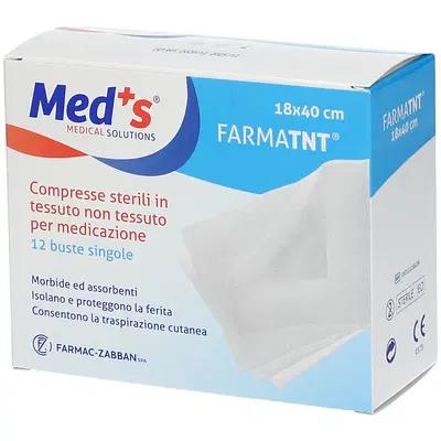 Meds® Compresse di Garza Sterili in TNT 18 x 40 cm 12 pz — confronto prezzi