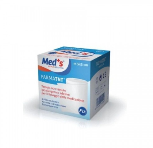 Cerotto meds farmatnt tessuto non tessuto fix ipoallergenico adesivo 500x15cm