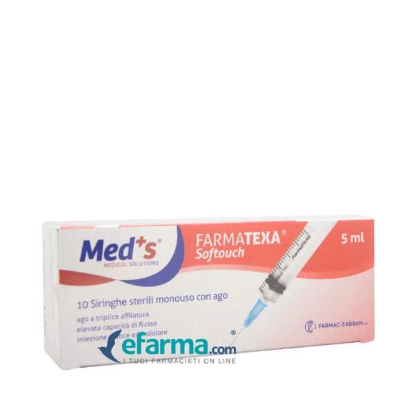 Med's Siringa Sterile Monouso 5 ml 10 Pezzi