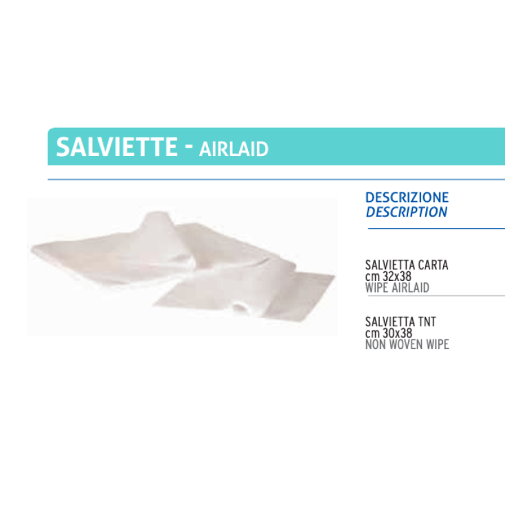 Meds salvietta tessuto non tessuto 30x38 50 pezzi