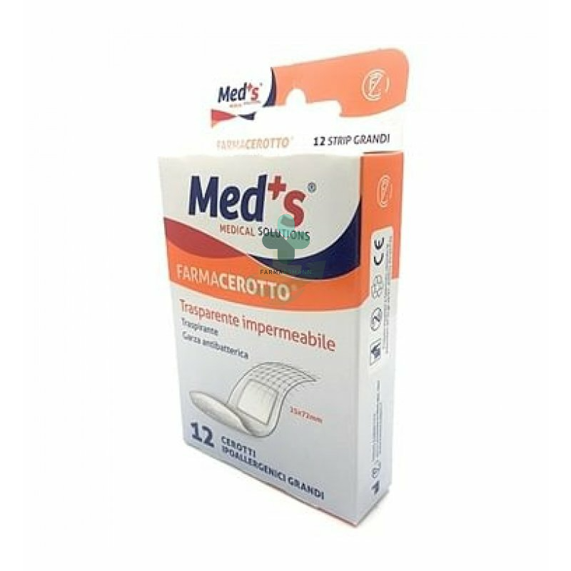 Med's Farmacerotto - Cerotto Delicato Ipoallergenico In 2 Formati, 20 pezzi