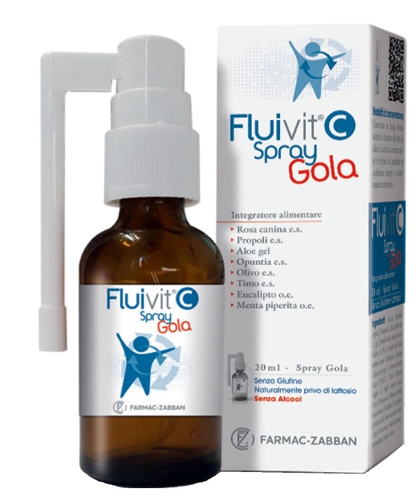 Fluivit C Spray Gola Integratore Alimentare con Vitamina C, 20ml — confronto prezzi