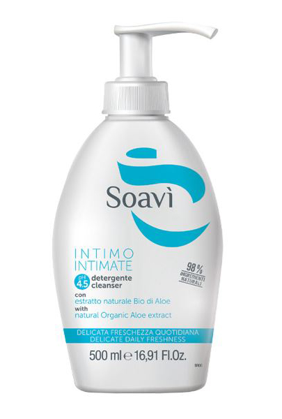 Soavì Detergente Intimo Delicato pH 4.5, 500ml