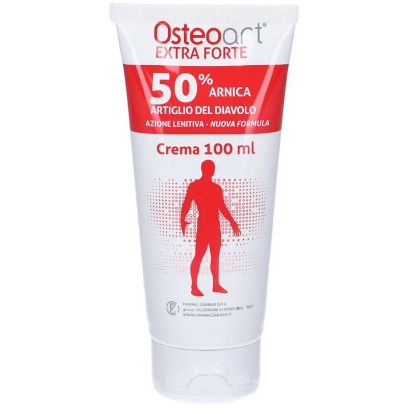Farmac-zabban Osteoart Extra Forte Crema 50% Arnica Artiglio del Diavolo, 100ml