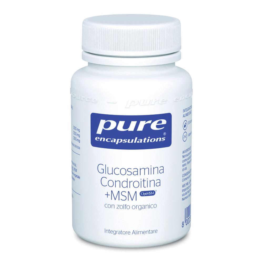 Pure Encapsulations Glucosamina Condroitina + Msm 30 Capsule pz — confronto prezzi