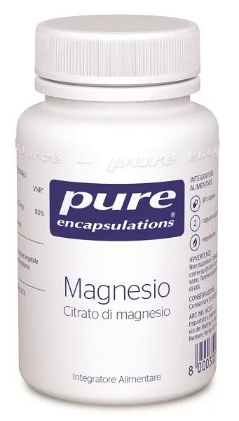 Pure Encapsulations Magnesio Integratore Stanchezza 30 Capsule