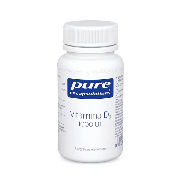 Pure Encapsulations Vitamina D3 Integratore Per Donne in Pre-Menopausa e Menopausa 30 Capsule
