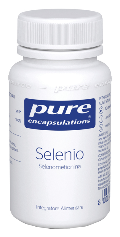 Pure Encapsulations Selenio Integratore Ad Azione Antiossidante 30 Capsule