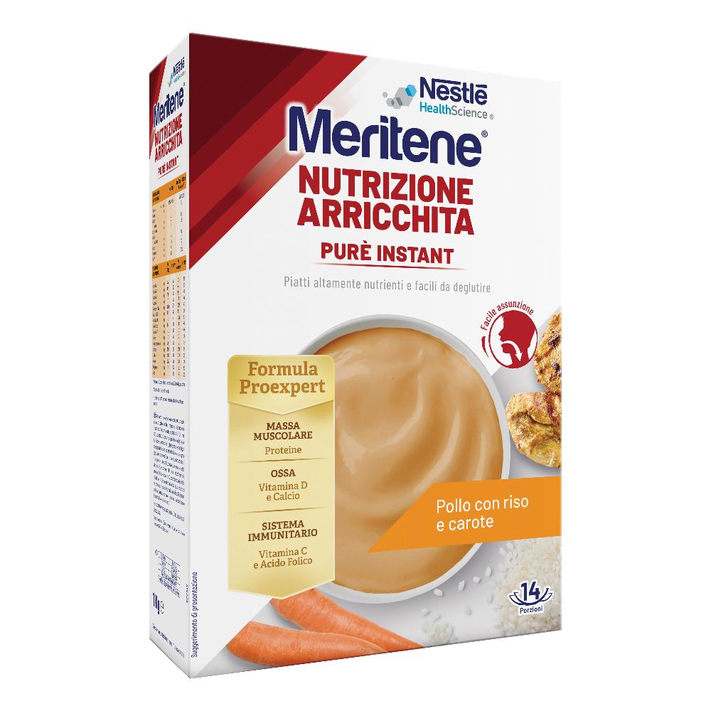 Meritene pure' instant pollo con riso e carote 1 kg — confronto prezzi