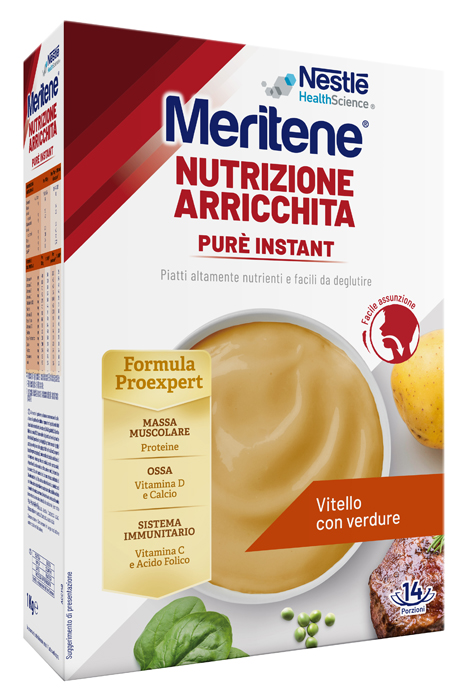Nestlé MERITENE® Puré Vitello con Verdure 1000 g Polvere